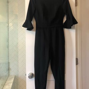 Black Halo Bell sleeve Jumpsuit